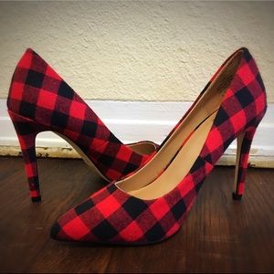 Mix No. 6 Lill Plaid Pump Size 6.5